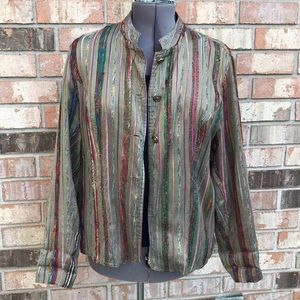 COLDWATER CREEK Multi-Colored Jacket